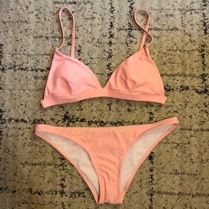 SHEKINI Light Pink Bathing Suit